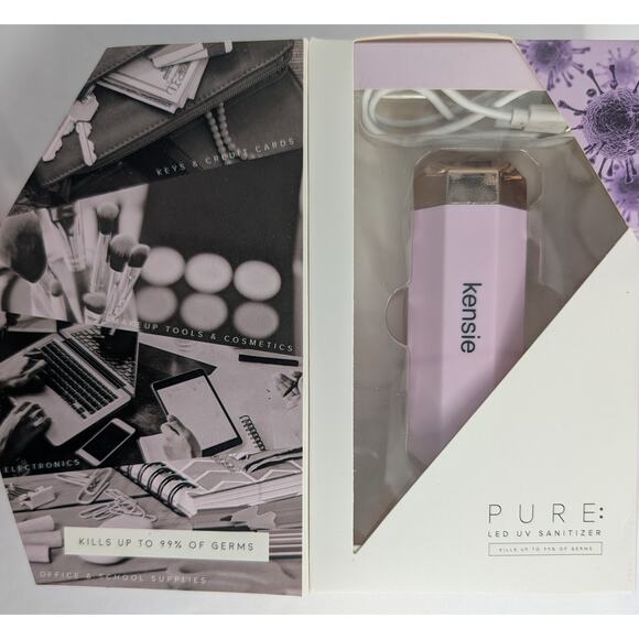 The Kensie Pure Led UV Sanitizer Wand Pink - Picture 4 of 10